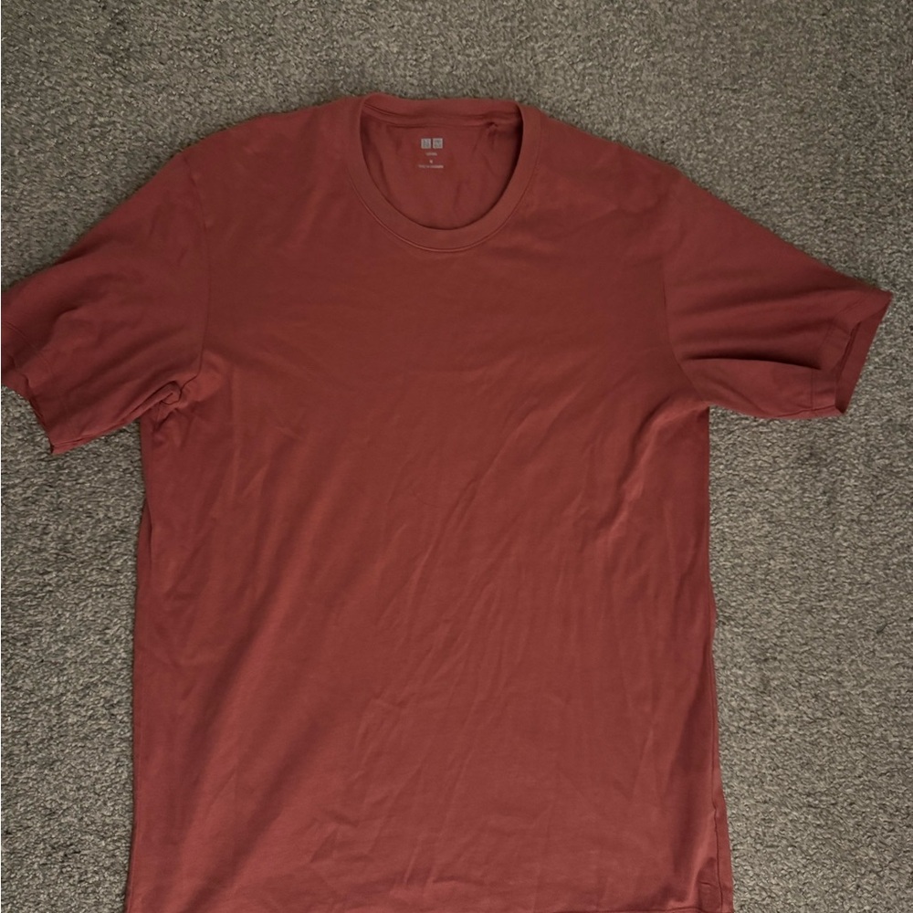 Uniqlo Men's Short Sleeve Brick T-Shirt
